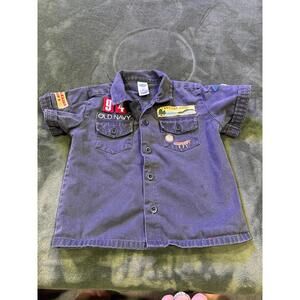 Y2K Old Navy Scout Leader Troop Shirt